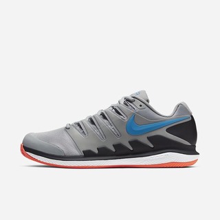 Adidasi Tenis Nike NikeCourt Air Zoom Vapor X Clay Barbati Gri Deschis Albi Albastri | DABW-49605